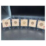 (5) 1963 Roosevelt Silver Dimes