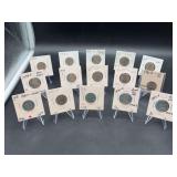 (15) various year Jefferson Nickels - mints P/D/S