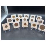 (15) various Foreign Coins….Pakistan, Mexico, Israel, India, France and more
