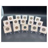 (15) Buffalo (Indian Head) Nickels - 1929 thru 1934 - mints P/S - years are not consecutive