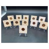 Grouping of (11) 1929 Lincoln Wheat Pennies….mints P/D