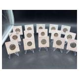 (15) various year Jefferson Nickels - mints P/D/S