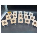 (15) various year Jefferson Nickels - mints P/D/S