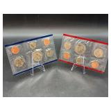 1993 United States Mint Uncirculated Coin Set with mints P & D
