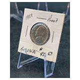 1957-P Jefferson Nickel Proof with Full Steps