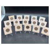 (15) Jefferson Nickels - 1938 thru 1946 - mints P/D/S - years are not consecutive