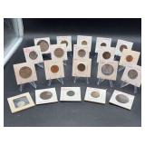 (20) various Foreign Coins….Mexico, France, India, South Korea, Austria, North Korea and more