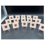 Coin box of (78) Lincoln Pennies - 1992 thru 2009 - mints P/D/S - some are proofs - please see all pics