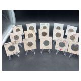 (15) various year Jefferson Nickels - mints P/D/S