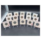 (15) various year Jefferson Nickels - mints P/D/S