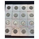 Grouping of (16) 2022 American Women Quarters….Bessie Coleman, Maria Tall hired, Eleanor Roosevelt and more….mints D/P