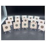 (15) Roosevelt Dimes - 2000 thru 2001 - mints P/D/S - please see all pics as some are proofs