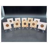 Grouping of (10) 1913, 1914 & 1915 Lincoln Wheat Pennies….mints P/D