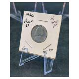1956-P Jefferson Nickel - Gem Proof