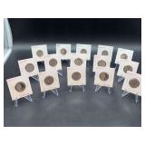 (15) Jefferson Nickels - 2007 thru 2012 - mints P/D/S - some are proofs