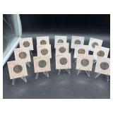 (15) various year Jefferson Nickels - mints P/D/S