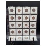 (6) sleeves of Jefferson Nickels - years 1984 thru 2023 - some are partial sleeves and none are silver - see all pics - some proofs/cameo proof - mints P/D/S