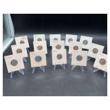 (15) Roosevelt Dimes - 1971 thru 1994 - mints P/D/S