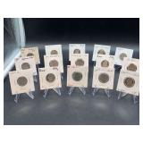 (15) various year Jefferson Nickels - mints P/D/S