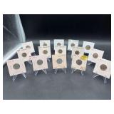 (15) Roosevelt Dimes - 1970 thru 1961 - mints P/D/S