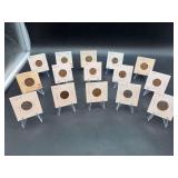 (15) Lincoln Wheat Pennies 1936 thru 1937…..mints P/D/S