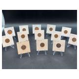 (13) Lincoln Wheat Pennies 1945 thru 1951…..mints P/D/S