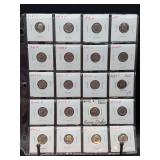 (1) sleeve of Roosevelt Dimes….years 1997 thru 2004 - mints P/D/S - some proofs