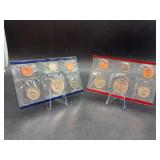 1992 United States Mint Uncirculated Coin Set with mints P & D