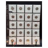 (1) sleeve of Roosevelt Dimes….years 2004 thru 2012 - mints P/D/S - some proofs - years are not in order