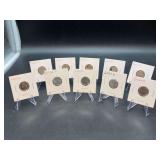 (10) Roosevelt Dimes - random years - mints P/D/S - not marked proofs but appear to be either proof coins or uncirculated