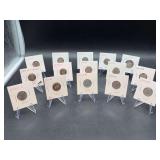 (15) Roosevelt Dimes - 2002 thru 2004 - mints P/D/S - please see all pics as some are proofs