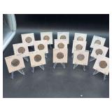 (15) Jefferson Nickels - 1987 thru 1992 - mints P/D/S - a few are proofs