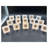 (15) various year Jefferson Nickels - mints P/D/S