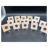 (15) Lincoln Wheat Pennies 1929 thru 1930 …..mints P/D/S