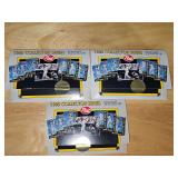 Three complete sets of 1995 collector series by Post. Cards are in original folders and in very good condition. All are identical and one set of cards pictured.