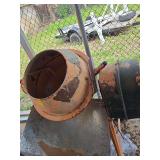 1/2 cubic foot electric cement mixer. Untested.