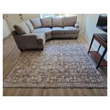 Alan - Roth Dashiell area rug. 7 ft 10 in x 10 ft 1 in.
