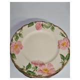 Set of four Franciscan Desert Rose salad plates. No chips or cracks found.