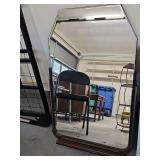 Vintage/antique art deco mirror. See all photos. 24x38 in tall. Has very similar design of item 21 (not included)