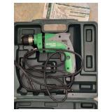 Hitachi corded 3/8” drill with case
