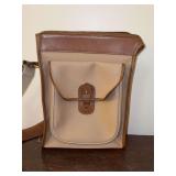 Vintage 1993 Ghurka Marley Hodgson No. 4 Gearpack Khaki Twill Messenger Crossbody Bag