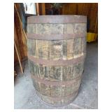 Buffalo Trace Distillery Mash Bourbon Barrel…..22”D x 35” tall