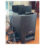 3-piece Bose CineMate Series II Digital Home Theater Speaker System….not tested……woofer and 2 speakers…..see pics for serial number