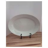18 x 12 Pillivuyt White Porcelain Platter