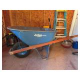 Jackson (by True Temper) 6 cu. ft. wheelbarrow….good tire