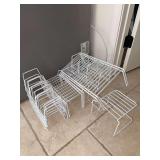 Grouping of various size plastic covered wire cabinet organizers