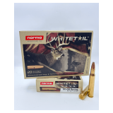 Two Norma Whitetail 30-06 SPRNG 150gr 20RD Ammo / 0032107-01