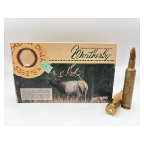 Weatherby .338-378 WBY Magnum 225gr X-Bullet 20RD Ammo / 18504-2