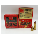 Three Hornady Handgun Hunter 357 MAG 130gr Monoflex 25RD Ammo / 9052