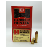 Two Hornady Handgun Hunter 357 MAG 130gr Monoflex 25RD Ammo / 9052